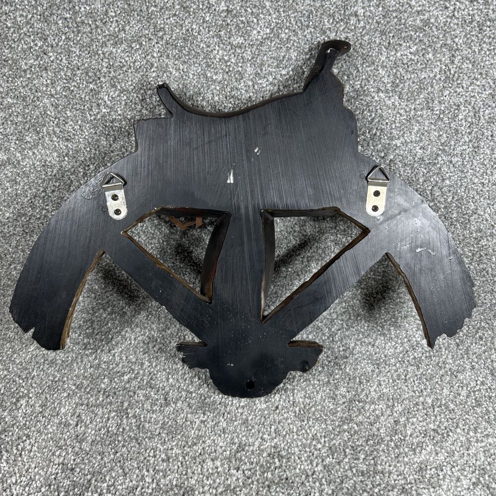 Western Wagon Wheel Horse Saddle Decor Coat Hat Rack with Hooks 14" Wide Heavy - Picture 8 of 12